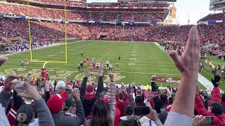 NFL 49ers vs Texans @Levis - 1/2 Section 102 Row 9 - For Sale