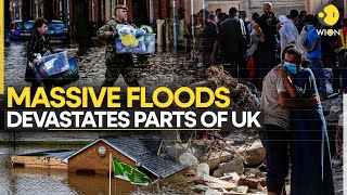 UK Floods LIVE: Snow Warnings as Floods Batter Country, More Disruptions Ahead | WION LIVE