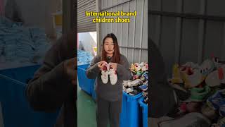 International brand children shoes wholesale #usedclothes#cheapshoes