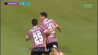 Gol de Gabriel Sara contra o Palmeiras