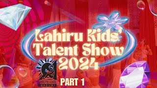 Lahiru Pre School Talent Show 2024 - Part 1