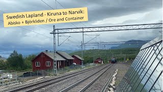 Abisko Östra + Björkliden / Swedish Lapland - Kiruna to Narvik / Ore & Container trains
