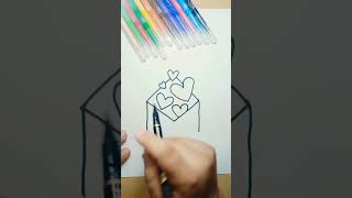 with love ❤ 😍 #shorts #shortvideo #art #satisfying @letsdraw305