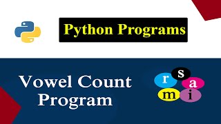 Python Program To Count Vowels in The Given String