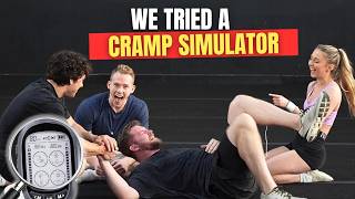 Male Cheerleaders Try Period Cramps