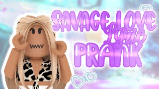 Roblox Song Lyric Prank Friends By Anne Marie Marshmellow - roblox dance video song fake love