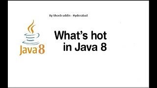 Java 8 features V6- StringJoiner in Java8