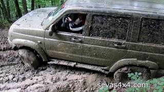 UAZ Patriot Off road 4x4 Extreme Compilation