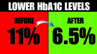 Do This to Keep Your HbA1C Below 6.5% (Lower Blood HbA1C)