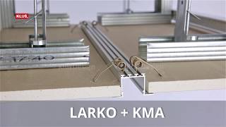 KLUS LLC - simple mounting of KLUŚ extrusions with KMA springs
