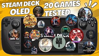 Steam Deck OLED Is still a BEAST: 20 Games Tested!