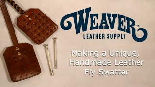 Making a Unique Leather Fly Swatter