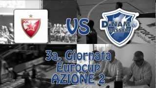 Stella Rossa vs Dinamo Sassari 3a. giornata Eurocup Azione 2