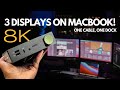 BENQ BeCreatus DP1310 8K MacBook & Gaming Dock Review [Dual Monitors MacBook M1, M2, M3!]