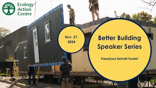 Better Building Speaker Series: Panelized Retrofit Toolkit