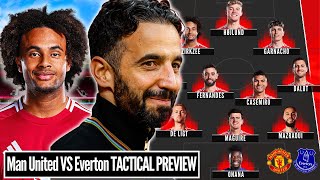 Manchester United vs Everton Tactical Preview | LIVE ANALYSIS |