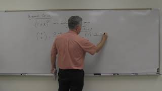 MTH 280 Sec 11.10e Binomial Series Notation