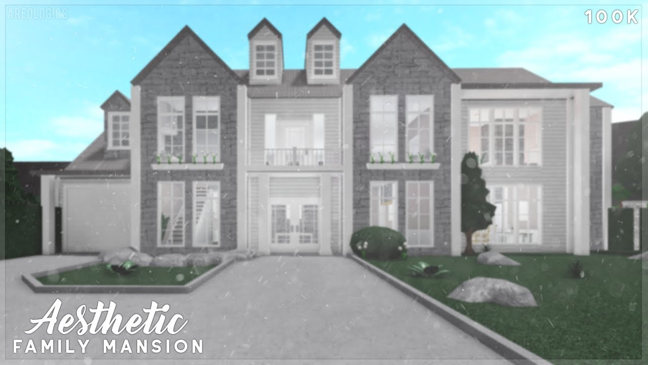 Aesthetic Modern Mansion Bloxburg