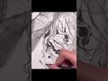 小6男子が描いてみた【鬼滅の刃 妓夫太郎】鉛筆画 demon slayer gyutaro drawing きめつのやいば ぎゅうたろう short