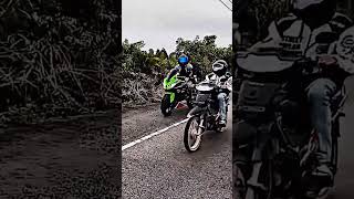 ketika supra bapak adu balap dengan zx25r auto ketinggalan sekebon🗿 #shorts #zx25r #owner_uliltupai