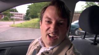 Mark Tries To Charm His Way Through His Driving Test - Peep Show