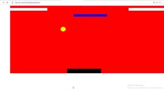 Code Ping Pong Game Using JavaScript and HTML5