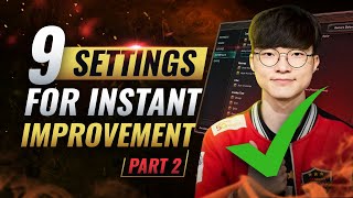INSTANTLY Improve Your MECHANICS With These 9 Settings: Episode 2 -  League of Legends