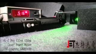 PLE PRO 532NM 500MW ON LPM, PORTABLE GREEN LASER