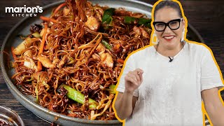 The BEST way to cook noodles for chow mein | Just as Delicious cookbook | Marion’s Kitchen