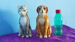 Como Fazer gato e cachorro em miniatura