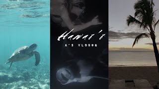 夏威夷大島 Vlog | 夜潛看魔鬼魚、Mauna Kea看星星 | Work From Hawaii #1