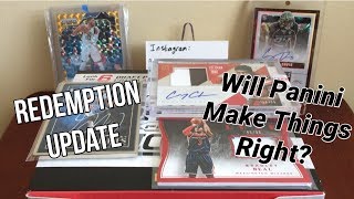 Panini Customer Service Requests \u0026 Redemption Update!!!