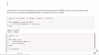 Julia For and While Loops