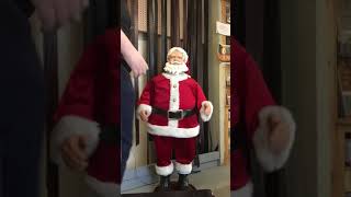 Life size 4ft Gemmy Dancing Santa ( 2003 and 2004 )