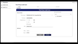 Atlantic Online: Third-Party Credit Card Payment Tutorial