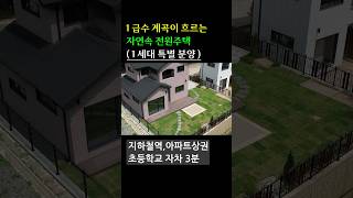 마당앞에 청정 계곡이 흐르는 주택단지, 단독주택 경기도 광주시 초월역3분 숲세권 신축 전원주택 #경기도전원주택 #단독주택 #전원주택