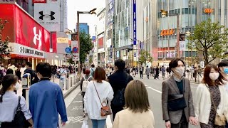 【4K】Tokyo Walk - Shinjuku(Pedestrian Paradise),2021