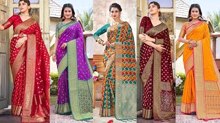 Latest silk Sarees|Designer Silk Sarees|Silk SareeIdeas|Silk Saree Design #saree #sarees #silksaree
