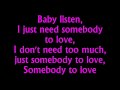Download Somebody To Love Justin Bieber Lyrics In Mp4 3Gp Full HD Video