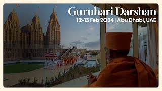 Guruhari Darshan, 12-13 Feb 2024, Abu Dhabi, UAE