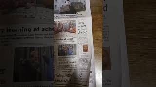 front page Findlay Courier