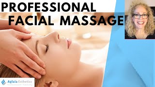 PROFESSIONAL FACE & DECOLLETE' MASSAGE TECHNIQUES