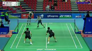 Round of 32 Korea Open 2024 | Na Sung Hyun/Shin Baek Cheol (KOR) vs Boon Xin Yuan/Goh V Shem (MAS)