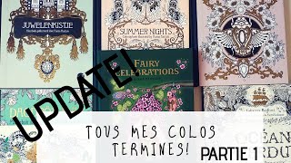 TOUS mes colos terminés ! | Hors Disney _ PARTIE 1