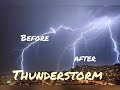 what to do before during and after an thunderstorm