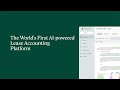 Trullion: The World's First AI-powered Lease Accounting Software - Demo