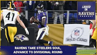 Baltimore Ravens TAKE SOUL of Pittsburgh Steelers, advance behind Lamar Jackson, Derrick Henry