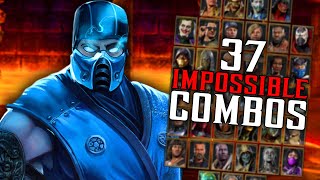 37 IMPOSSIBLE COMBOS with EVERY CHARACTER in Mortal Kombat 11