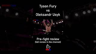 Tyson Fury vs Oleksandr Usyk | Best heavyweight fight of 2023 #shorts