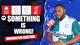 NOTTINGHAM FOREST 1-1 LIVERPOOL (Karibi -NIGERIAN FAN REACTION) - Premier League 2024 -2025